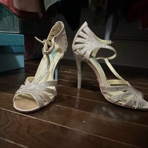 Blue by Betsy Johnson heels